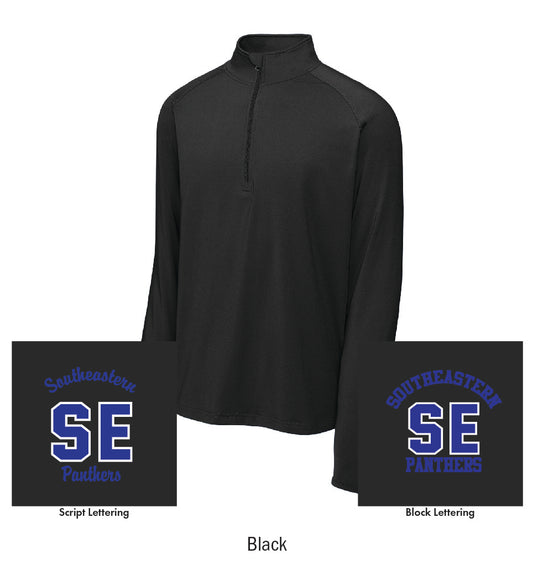 Southeastern Panthers Embroidered 1/4-Zip Performance Pullover