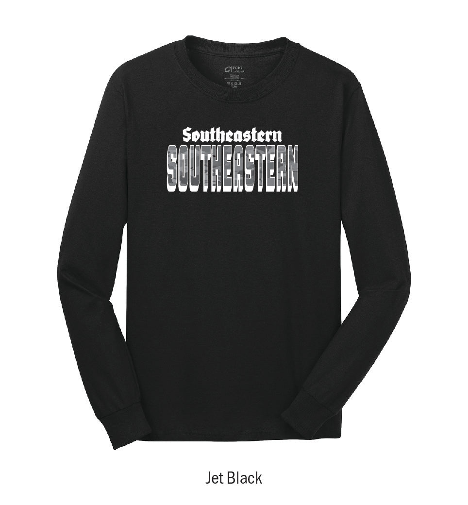 Southeastern Panthers "Camo" Long Sleeve Tee Shirt