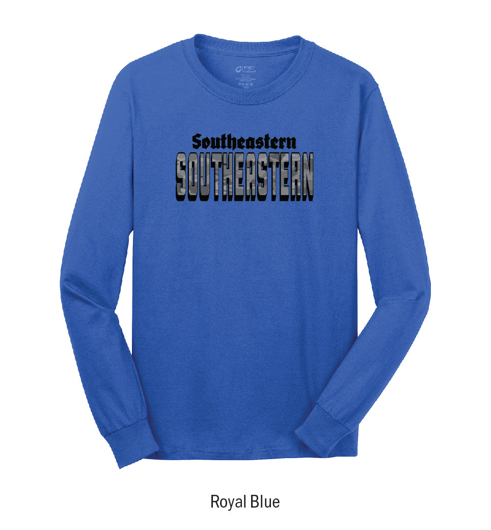 Southeastern Panthers "Camo" Long Sleeve Tee Shirt