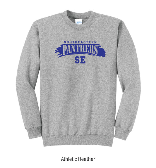 Southeastern Panthers "Paintbrush Stroke" Crewneck Sweatshirt