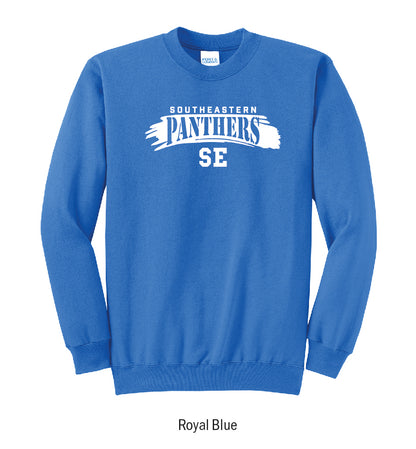 Southeastern Panthers "Paintbrush Stroke" Crewneck Sweatshirt