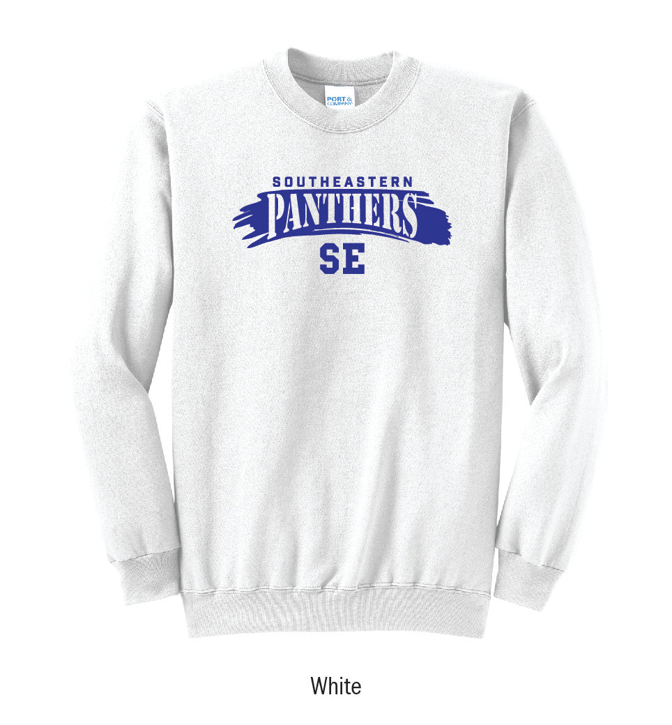 Southeastern Panthers "Paintbrush Stroke" Crewneck Sweatshirt