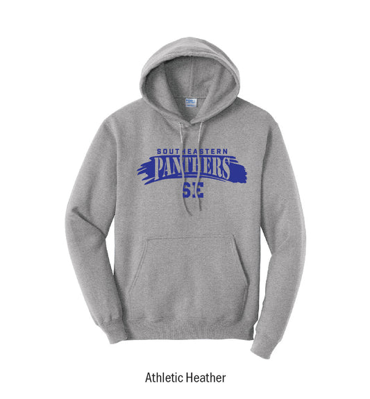 Southeastern Panthers "Paintbrush Stroke" Pullover Hoodie