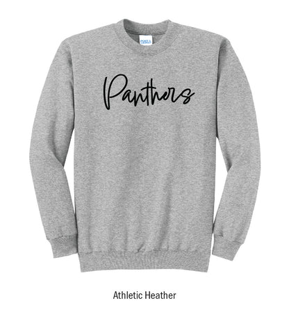 Southeastern Panthers Puff Script Crewneck Sweatshirt