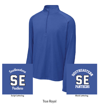 Southeastern Panthers Embroidered 1/4-Zip Performance Pullover