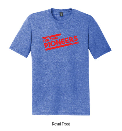 Zane Trace Pioneers "Athletic Stripes" Tee Shirt