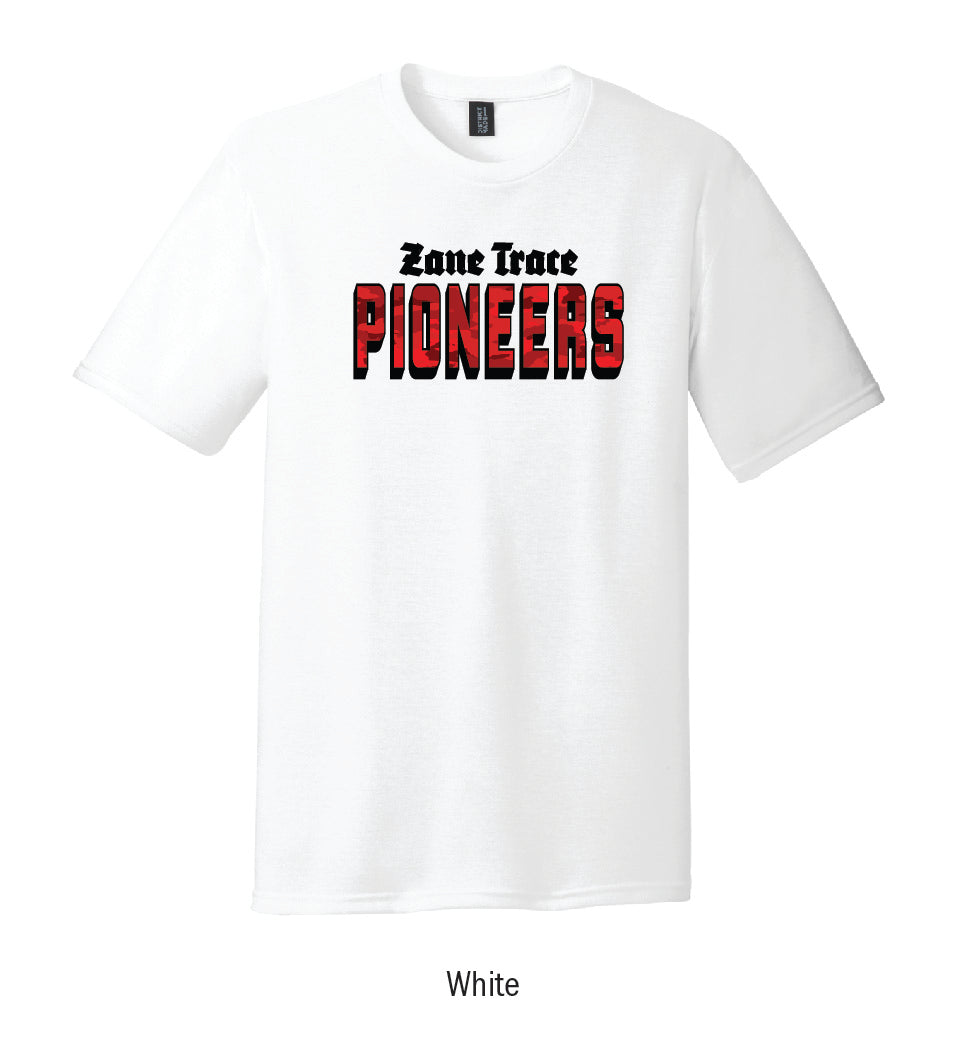 Zane Trace Pioneers "Camo" Tee Shirt