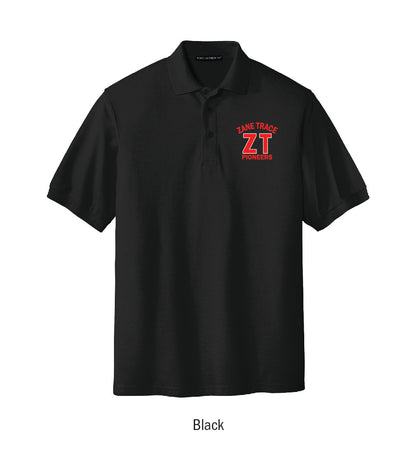 Zane Trace Pioneers Embroidered Cotton Polo