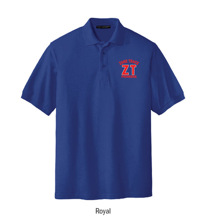 Zane Trace Pioneers Embroidered Cotton Polo