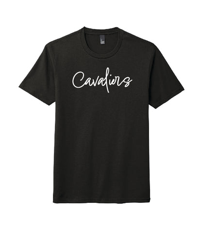 Cavaliers Puff Script Tee