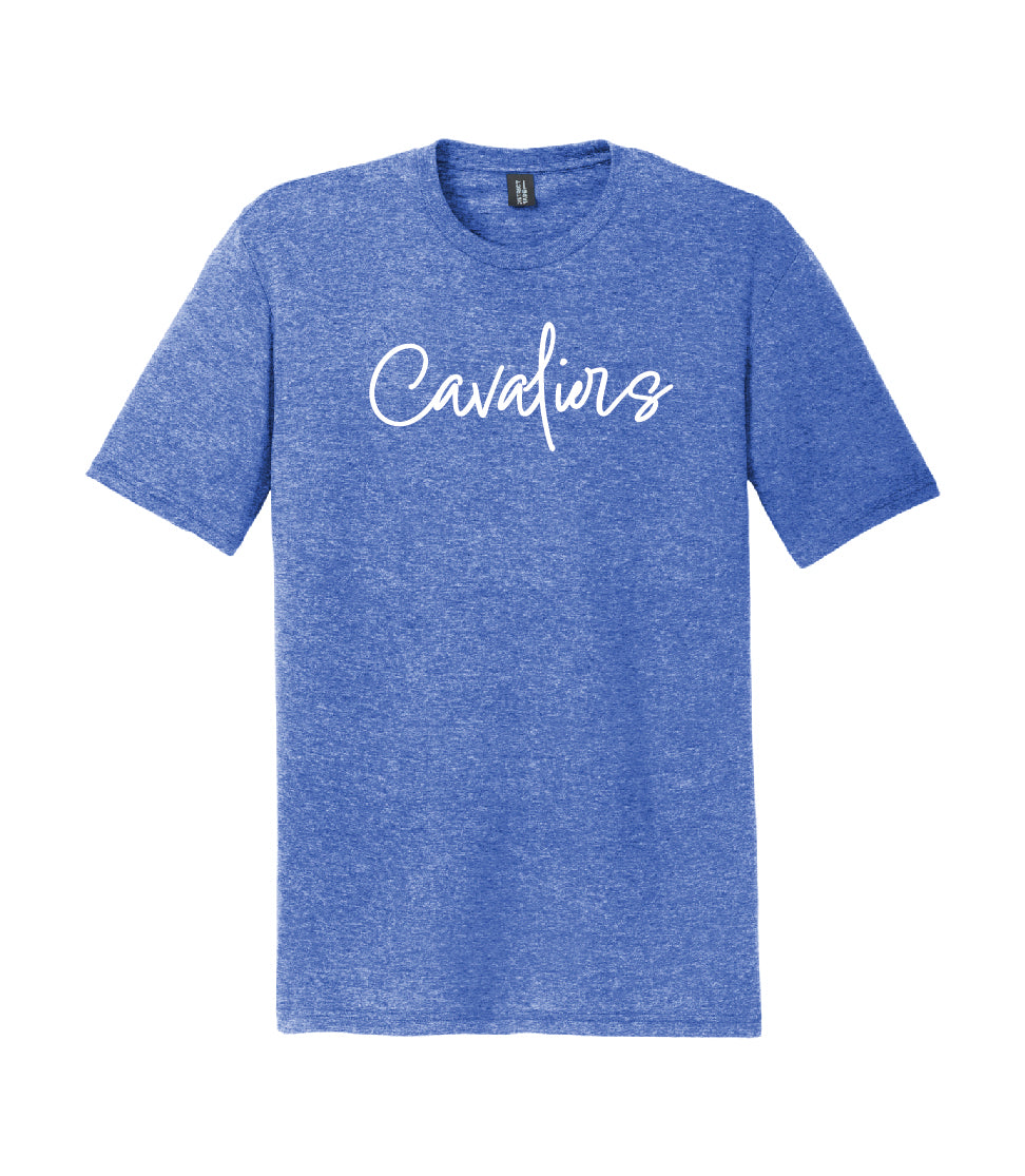 Cavaliers Puff Script Tee