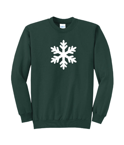 Snowflake Crewneck Sweatshirt