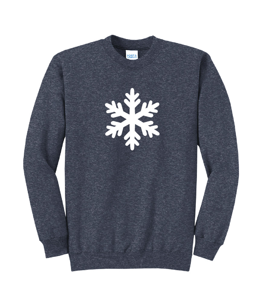 Snowflake Crewneck Sweatshirt