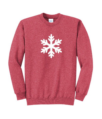 Snowflake Crewneck Sweatshirt