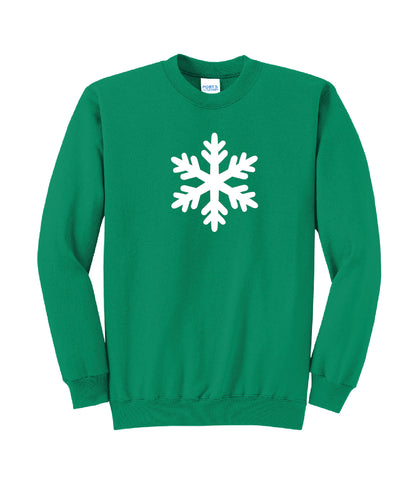 Snowflake Crewneck Sweatshirt