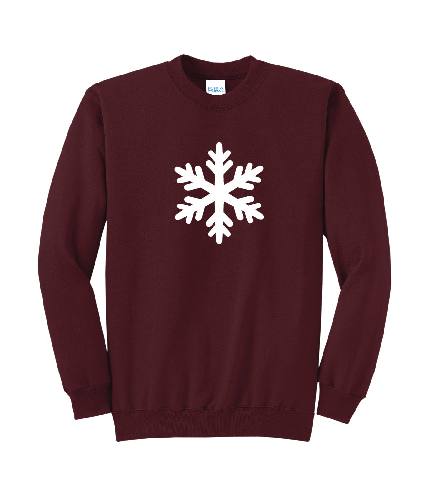 Snowflake Crewneck Sweatshirt