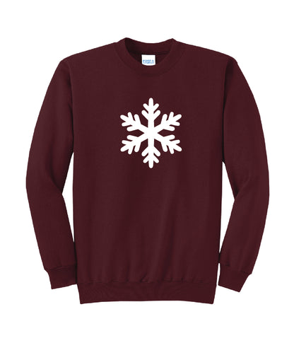 Snowflake Crewneck Sweatshirt