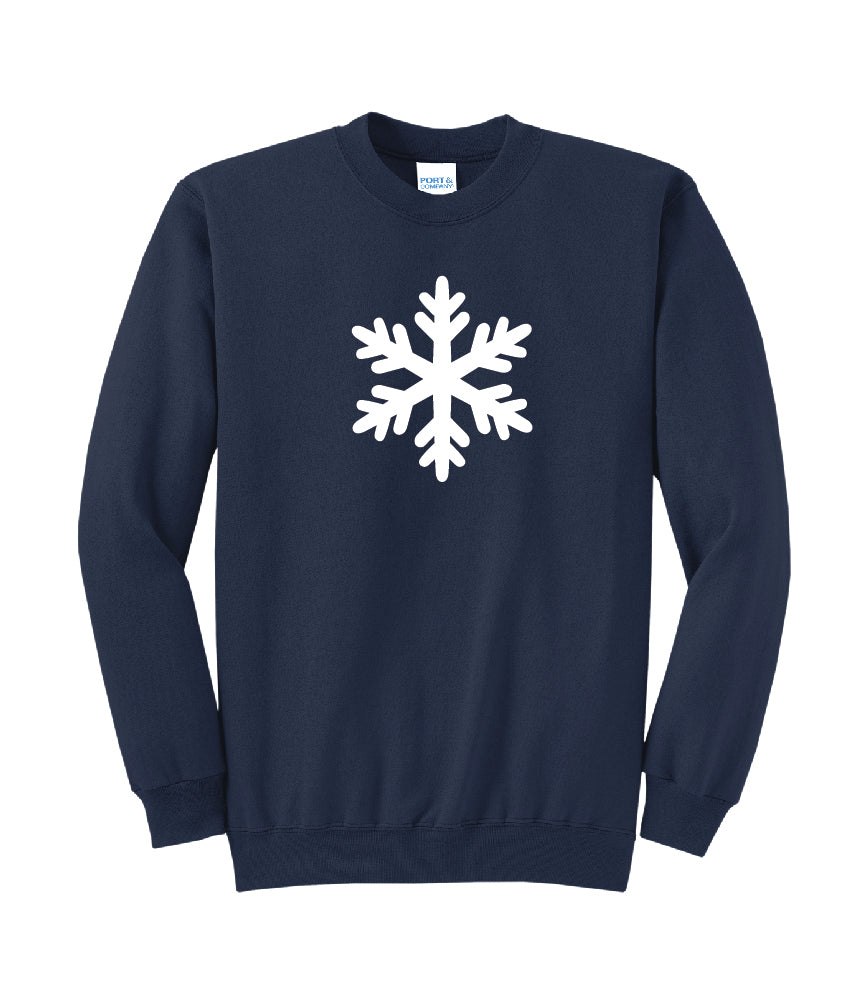 Snowflake Crewneck Sweatshirt