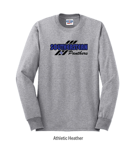 Southeastern Panthers "3-Stripe" Long Sleeve Tee Shirt