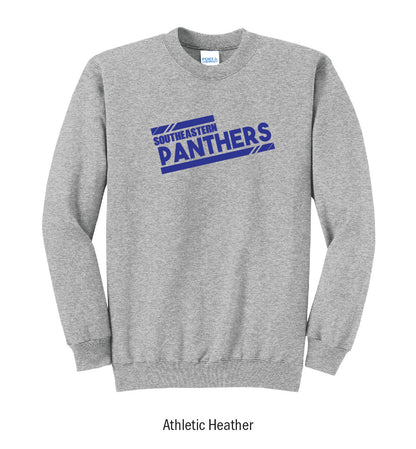 Southeastern Panthers "Athletic Stripes" Crewneck Sweatshirt