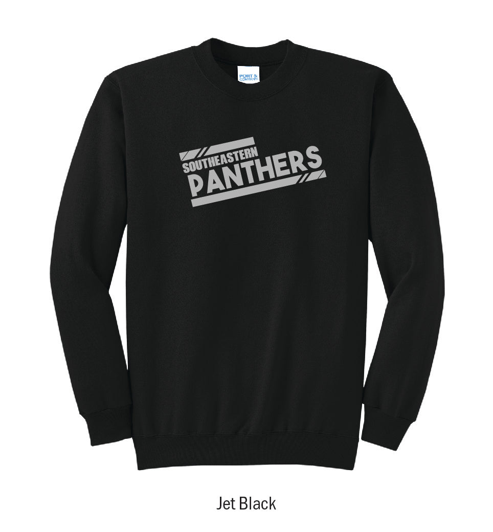 Southeastern Panthers "Athletic Stripes" Crewneck Sweatshirt