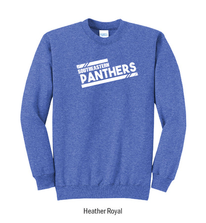 Southeastern Panthers "Athletic Stripes" Crewneck Sweatshirt