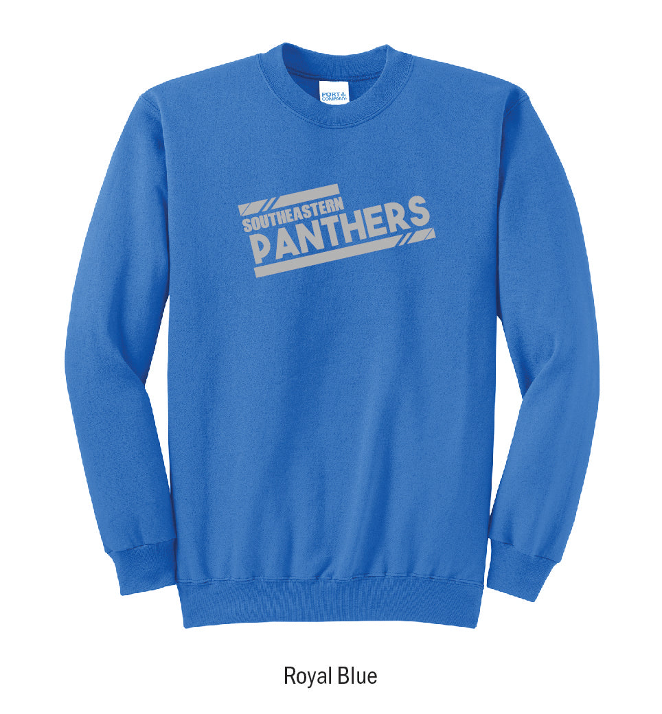 Southeastern Panthers "Athletic Stripes" Crewneck Sweatshirt