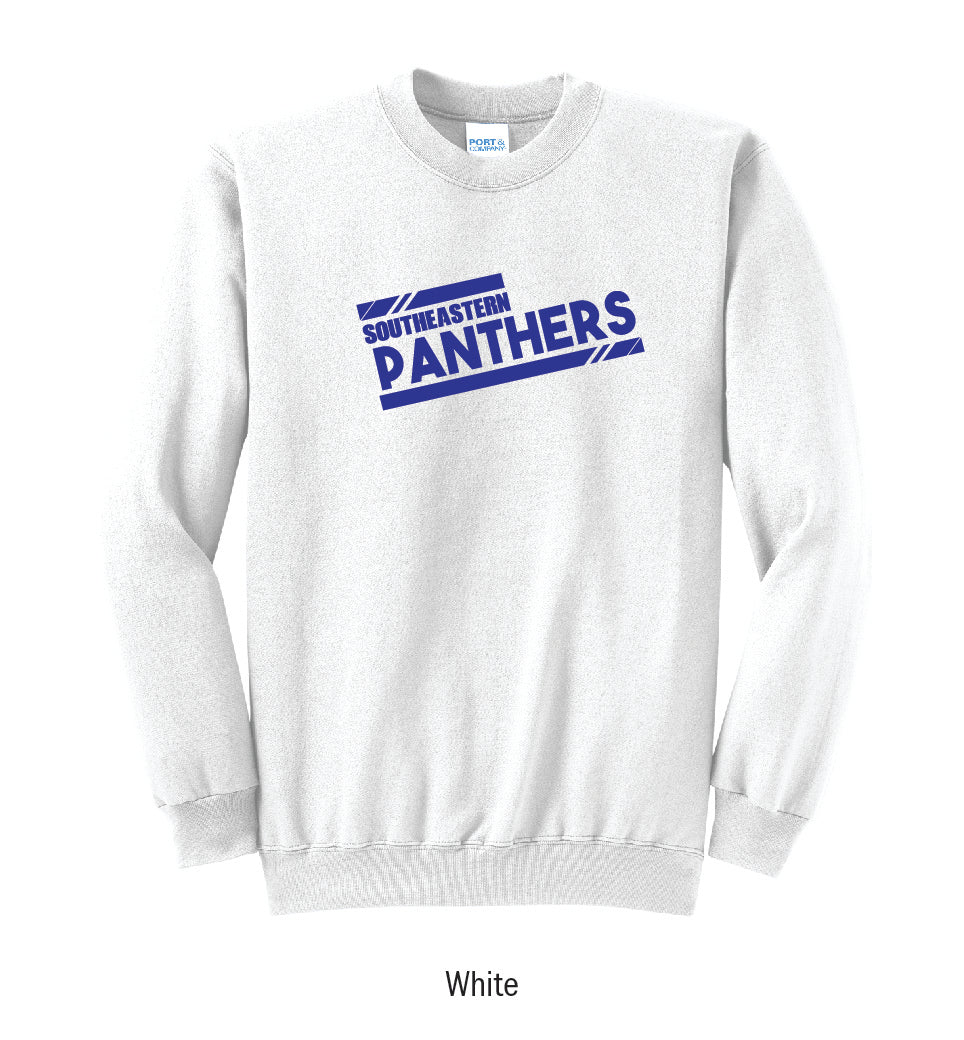 Southeastern Panthers "Athletic Stripes" Crewneck Sweatshirt