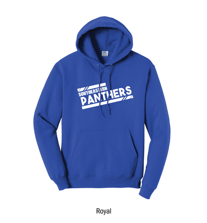 Southeastern Panthers "Athletic Stripes" Pullover Hoodie