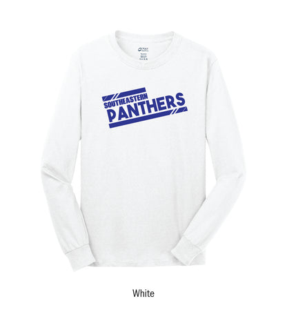 Southeastern Panthers "Athletic Stripes" Long Sleeve Tee Shirt