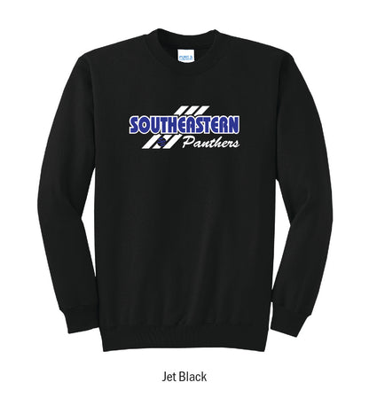 Southeastern Panthers "3-Stripe" Crewneck Sweatshirt