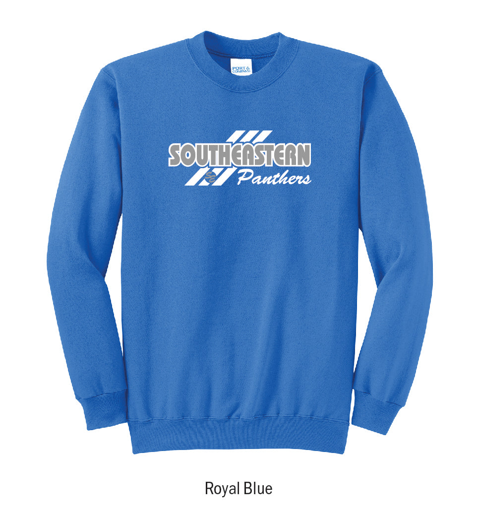 Southeastern Panthers "3-Stripe" Crewneck Sweatshirt