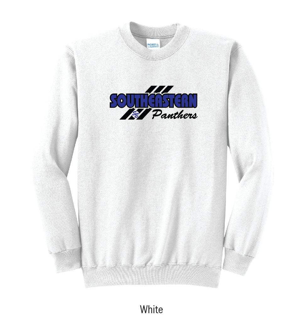 Southeastern Panthers "3-Stripe" Crewneck Sweatshirt