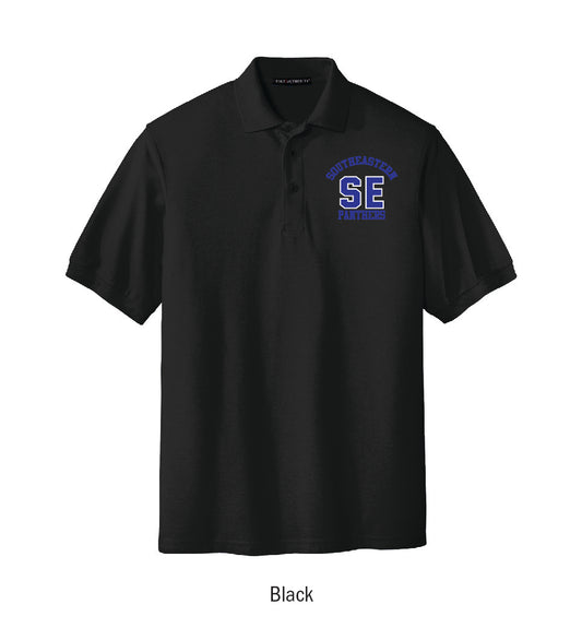 Southeastern Panthers Embroidered Cotton Polo