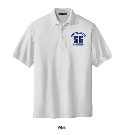 Southeastern Panthers Embroidered Cotton Polo