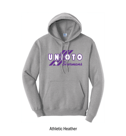 Unioto Shermans "3-Stripe" Pullover Hoodie