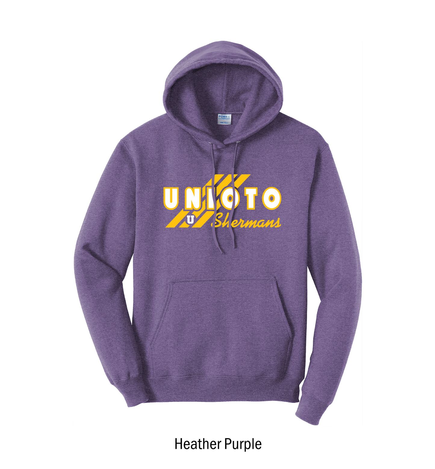 Unioto Shermans "3-Stripe" Pullover Hoodie