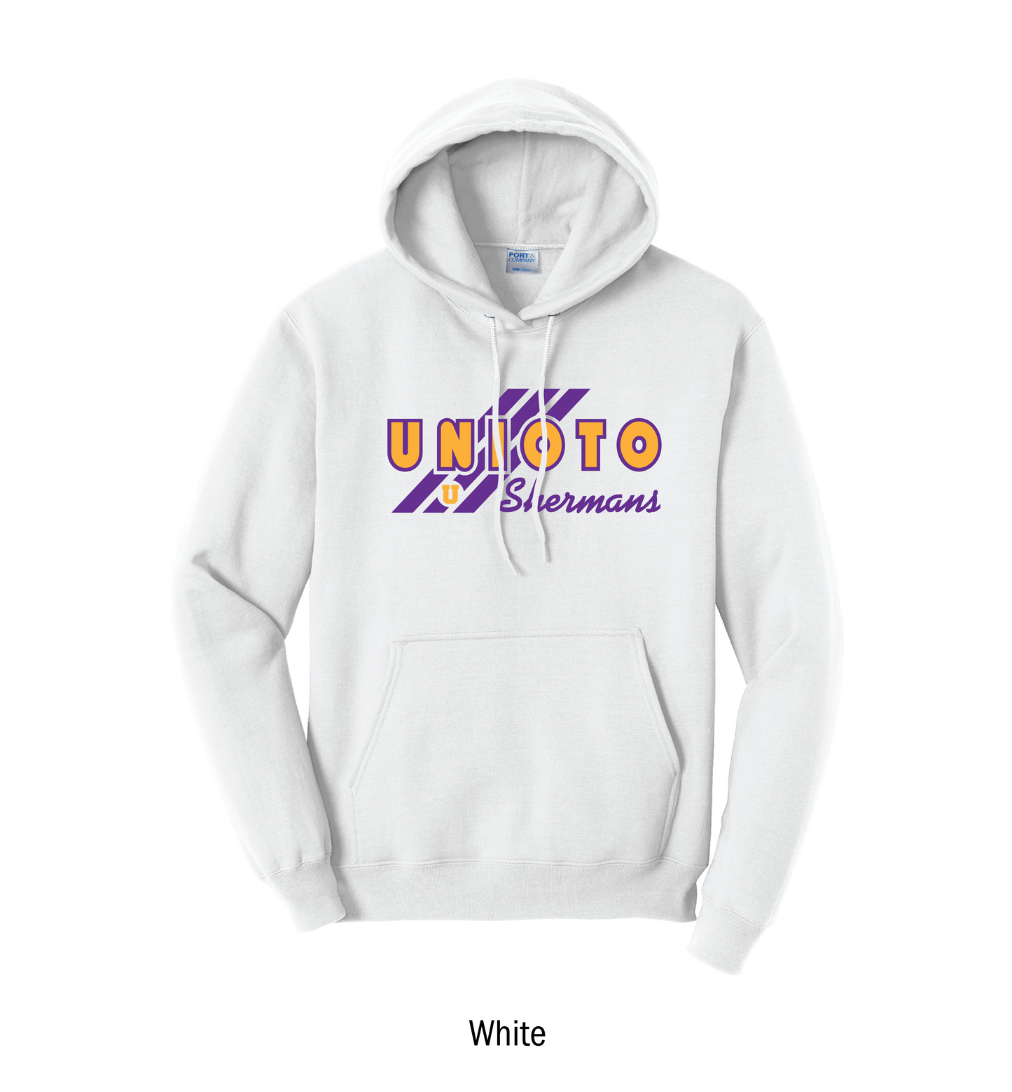 Unioto Shermans "3-Stripe" Pullover Hoodie