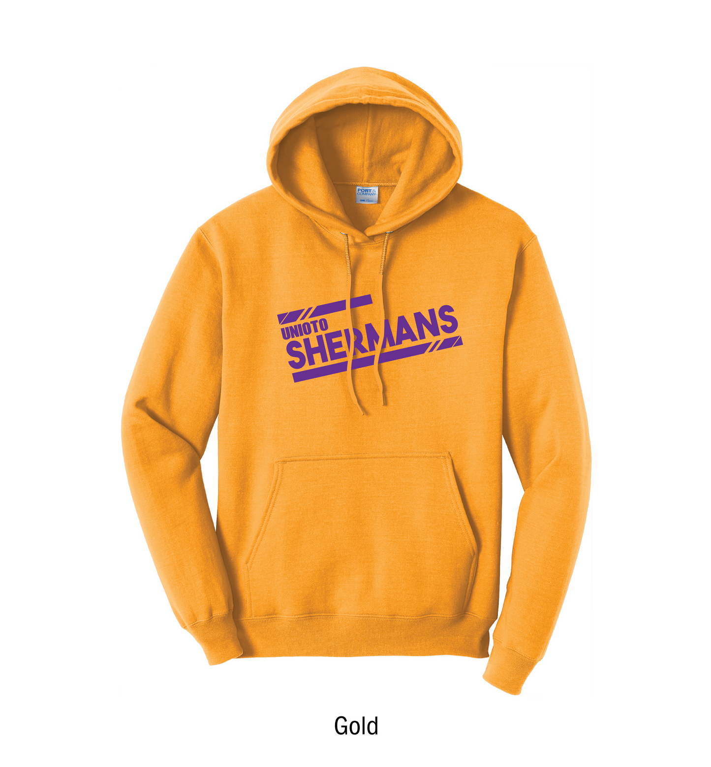 Unioto Shermans "Athletic Stripes" Pullover Hoodie