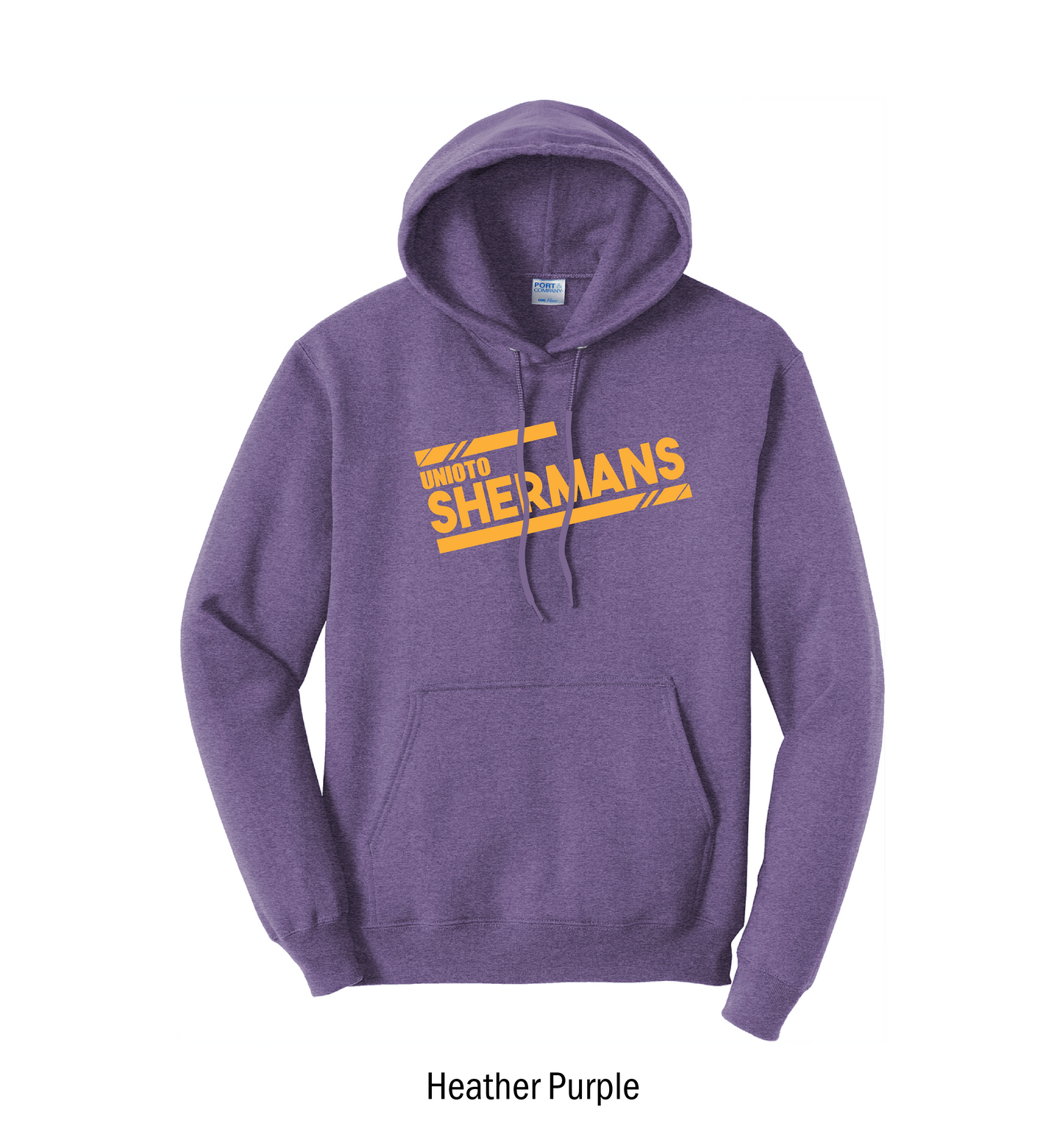 Unioto Shermans "Athletic Stripes" Pullover Hoodie