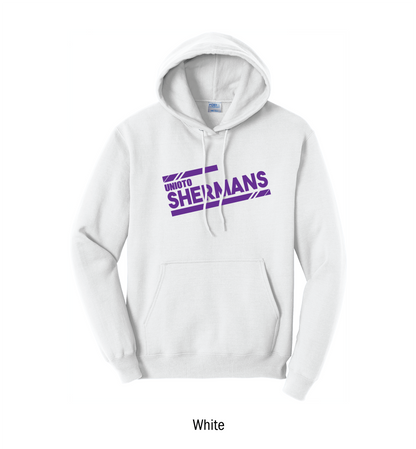 Unioto Shermans "Athletic Stripes" Pullover Hoodie