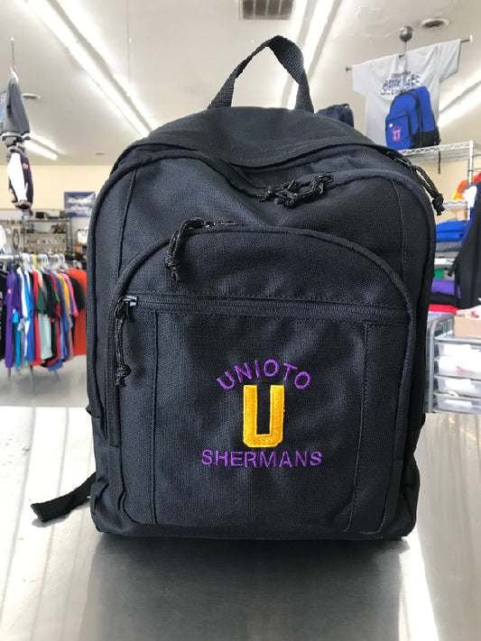 Unioto Shermans Embroidered Backpack