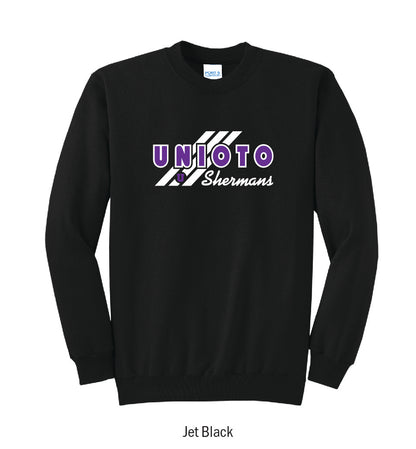 Unioto Shermans "3-Stripe" Crewneck Sweatshirt