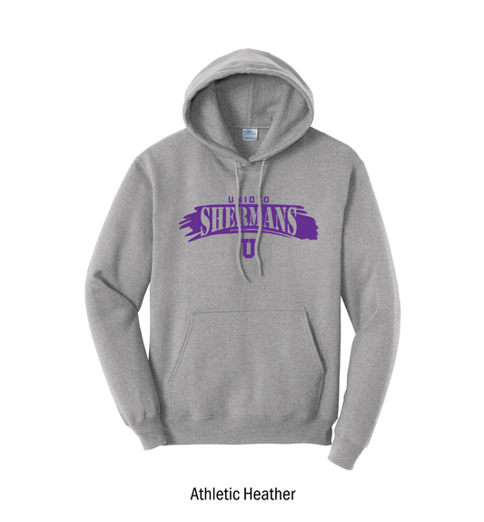 Unioto Shermans "Paintbrush Stroke" Pullover Hoodie