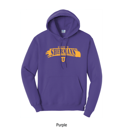 Unioto Shermans "Paintbrush Stroke" Pullover Hoodie