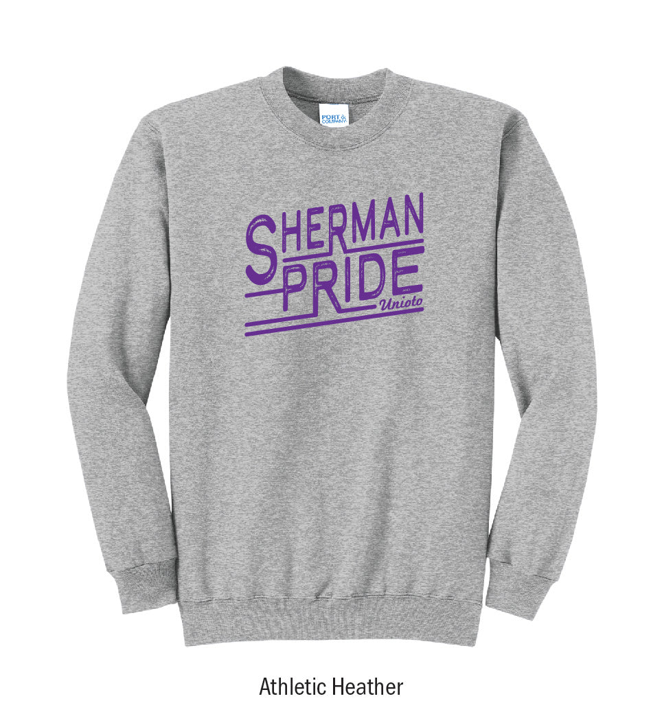 Unioto Shermans "Pride Stamp" Crewneck Sweatshirt