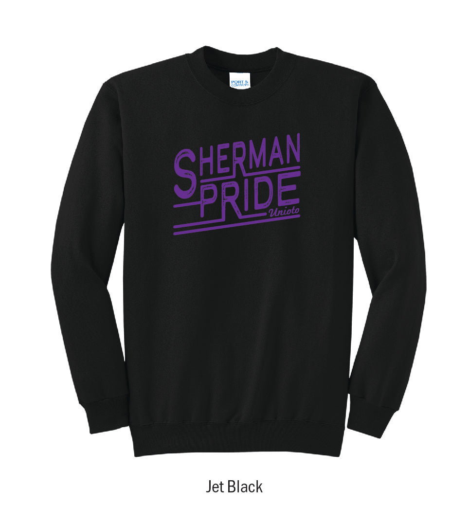 Unioto Shermans "Pride Stamp" Crewneck Sweatshirt