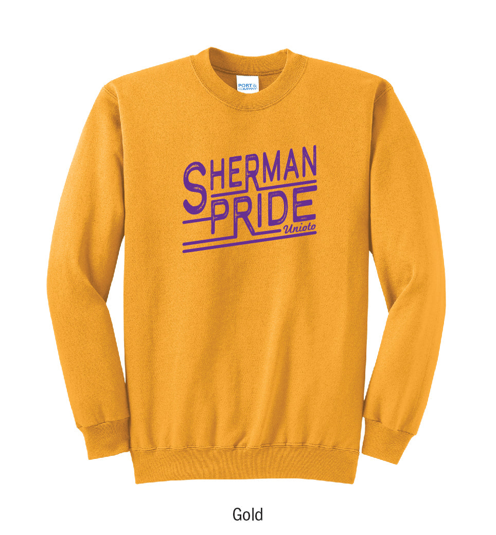 Unioto Shermans "Pride Stamp" Crewneck Sweatshirt