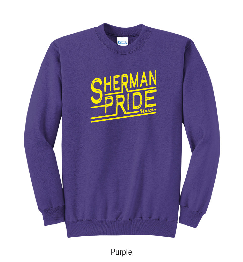 Unioto Shermans "Pride Stamp" Crewneck Sweatshirt