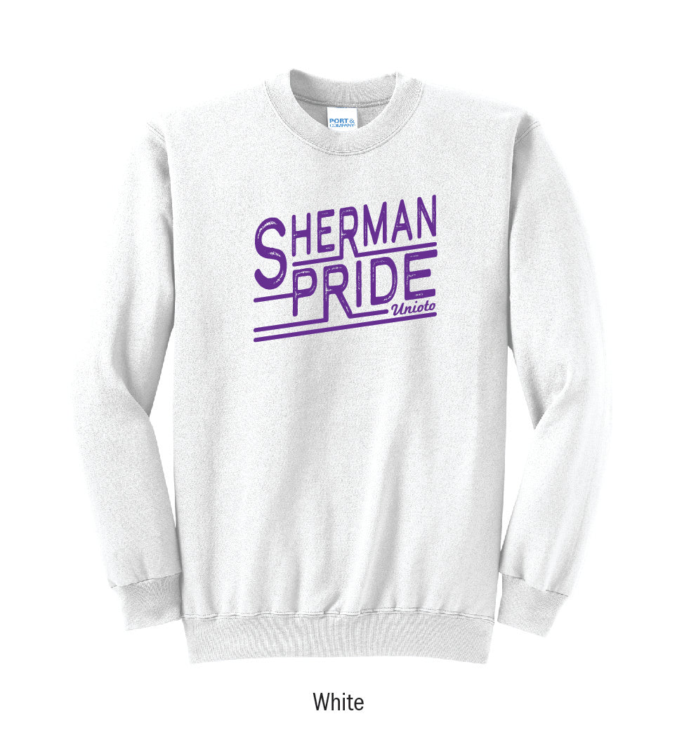 Unioto Shermans "Pride Stamp" Crewneck Sweatshirt